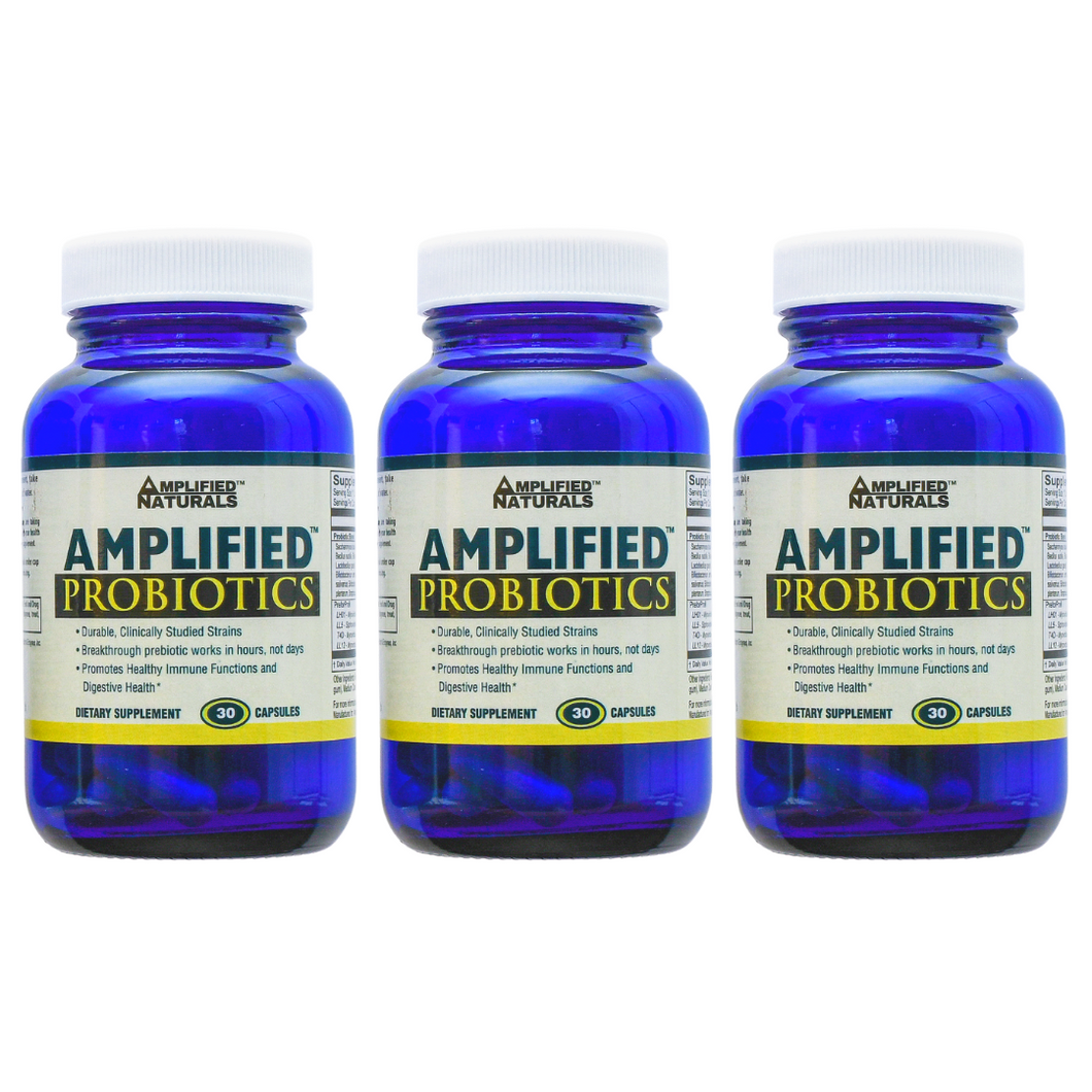 Amplified Probiotics – 3 pack